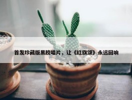 首发珍藏版黑胶唱片，让《红旗颂》永远回响