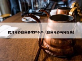 提升修养自我要求严不严（自我修养有待提高）