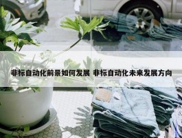 非标自动化前景如何发展 非标自动化未来发展方向