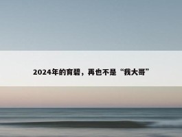 2024年的育碧，再也不是“我大哥”