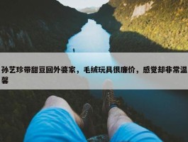 孙艺珍带甜豆回外婆家，毛绒玩具很廉价，感觉却非常温馨