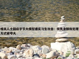 相关人士回应字节大模型遭实习生攻击：损失金额和处理方式被夸大