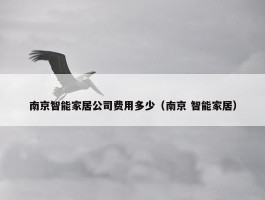 南京智能家居公司费用多少（南京 智能家居）