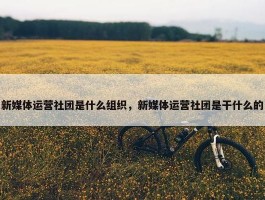 新媒体运营社团是什么组织，新媒体运营社团是干什么的