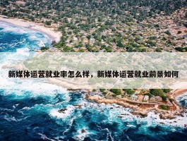 新媒体运营就业率怎么样，新媒体运营就业前景如何