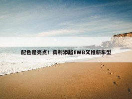 配色是亮点！宾利添越EWB又推新车型