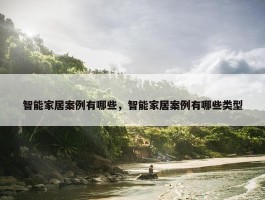 智能家居案例有哪些，智能家居案例有哪些类型