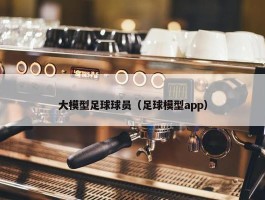 大模型足球球员（足球模型app）