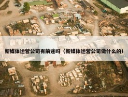 新媒体运营公司有前途吗（新媒体运营公司做什么的）