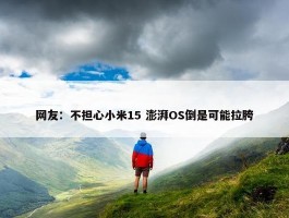 网友：不担心小米15 澎湃OS倒是可能拉胯