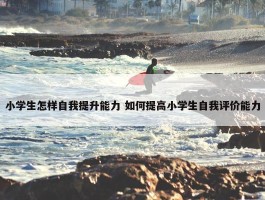 小学生怎样自我提升能力 如何提高小学生自我评价能力