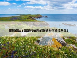 懂球译站丨清湖和伯利的联姻为何暗流丛生？