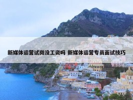 新媒体运营试岗没工资吗 新媒体运营专员面试技巧