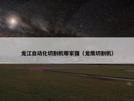 龙江自动化切割机哪家强（龙鹰切割机）