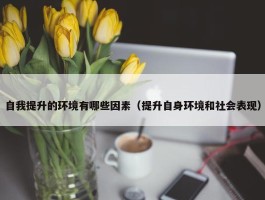 自我提升的环境有哪些因素（提升自身环境和社会表现）