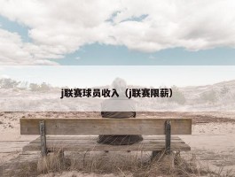 j联赛球员收入（j联赛限薪）