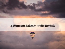 不锈钢自动化车床图片 不锈钢数控机床