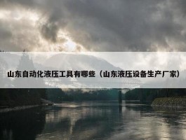 山东自动化液压工具有哪些（山东液压设备生产厂家）