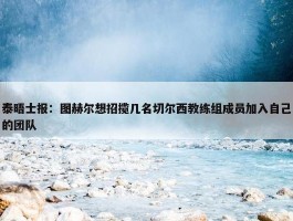 泰晤士报：图赫尔想招揽几名切尔西教练组成员加入自己的团队