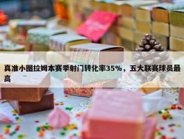 真准小图拉姆本赛季射门转化率35%，五大联赛球员最高