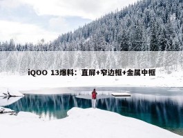 iQOO 13爆料：直屏+窄边框+金属中框