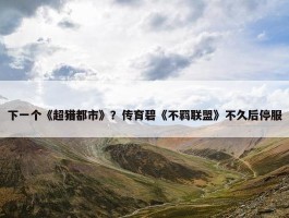 下一个《超猎都市》？传育碧《不羁联盟》不久后停服