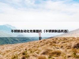 不锈钢自动化效果图片（不锈钢制品机器）