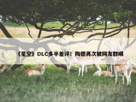 《星空》DLC多半差评！陶德再次被网友群嘲