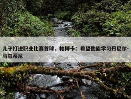 儿子打进职业比赛首球，帕柳卡：希望他能学习丹尼尔-马尔蒂尼