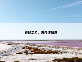 存储芯片，再传坏消息