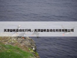 天津益帆自动化行吗，天津益帆自动化科技有限公司