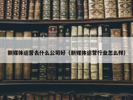 新媒体运营去什么公司好（新媒体运营行业怎么样）