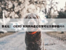 数毛社：《光环》系列转向虚幻引擎可以方便移植PS5